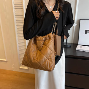 VogueWay Women's Shoulder Bag Quilted Shopper Bag